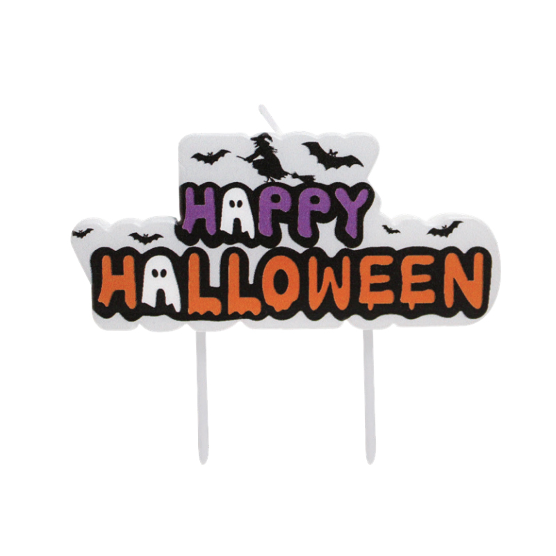 Свечи с буквами «Happy Halloween»
